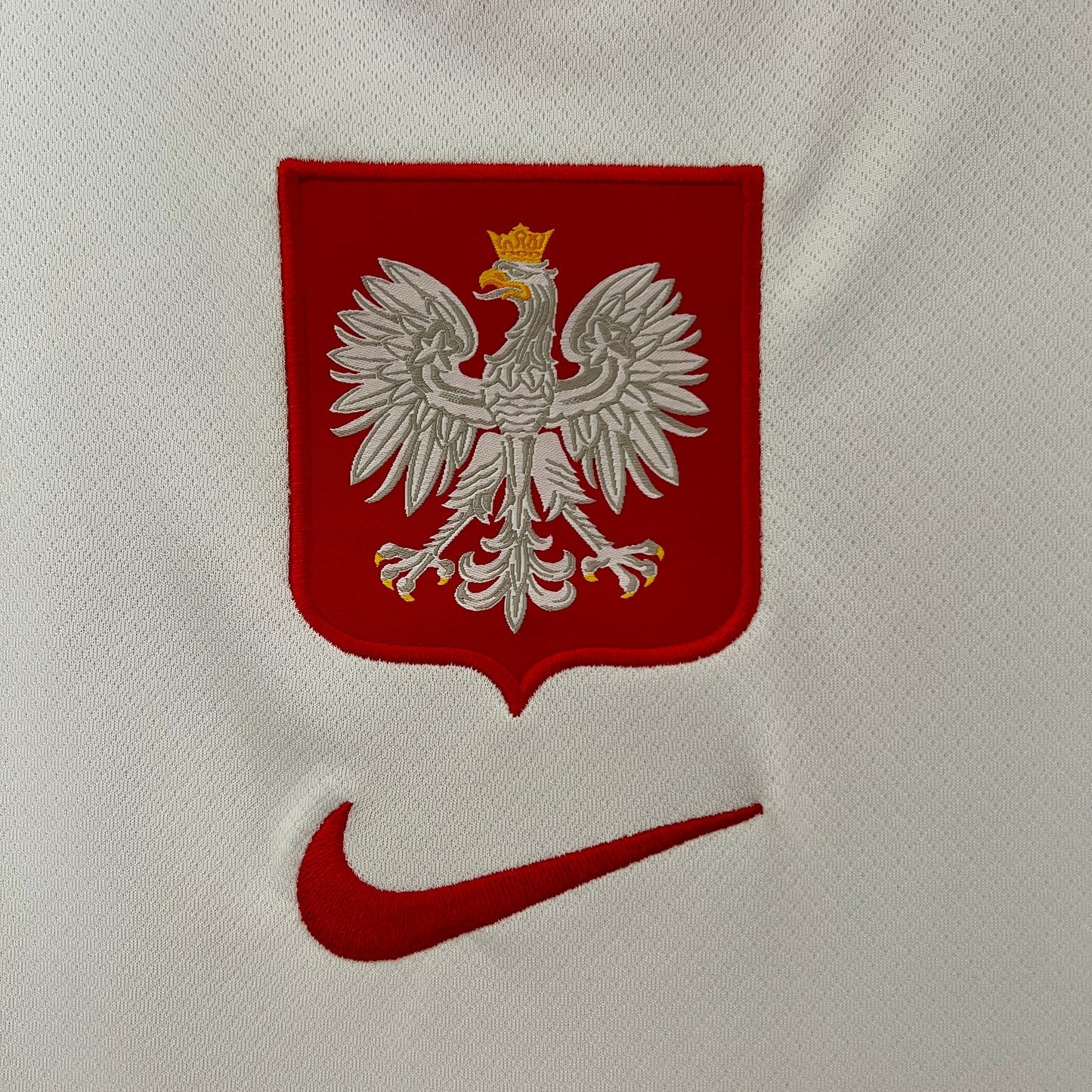 Poland Robert Lewandowski 9 Home Soccer Jersey Euro 2024
