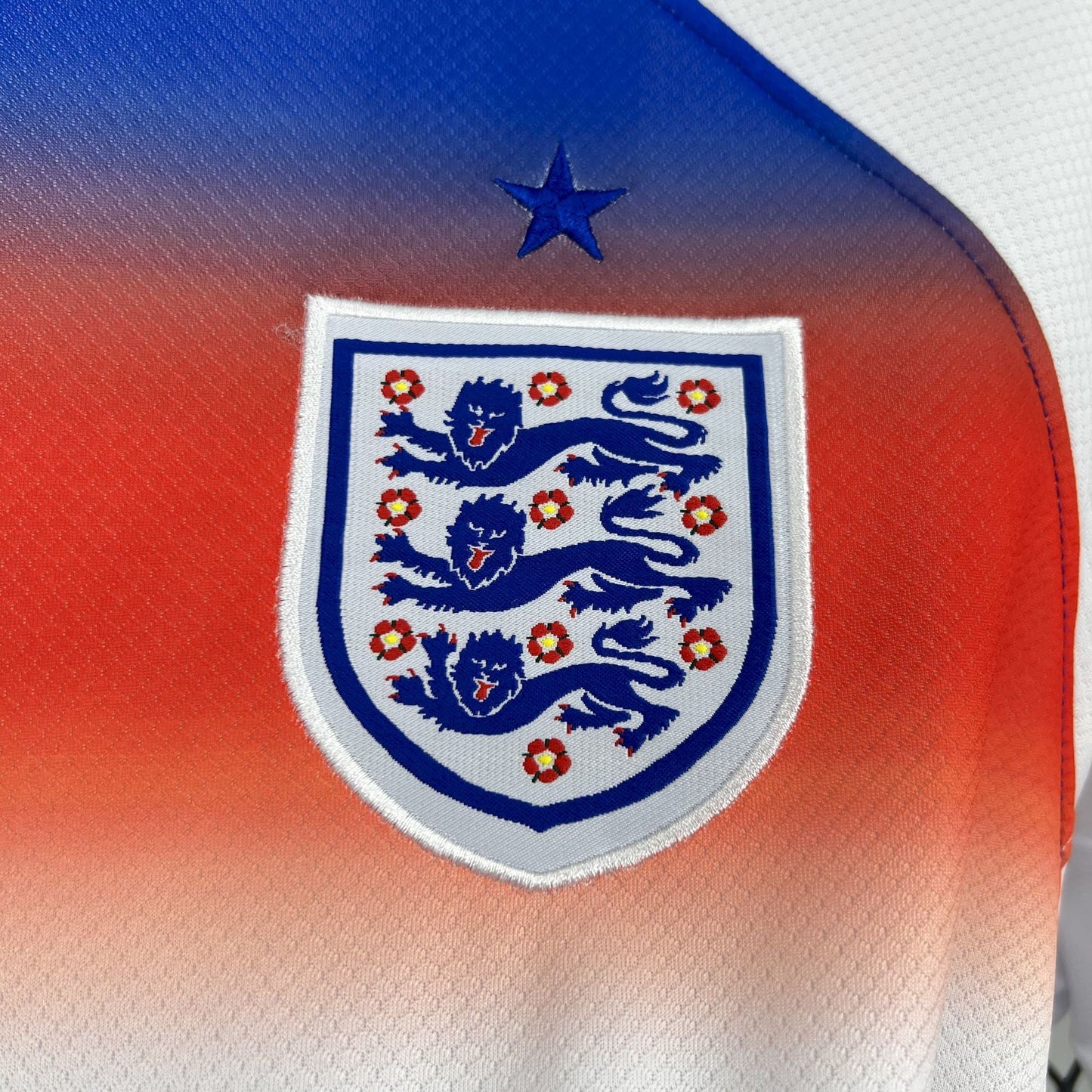 England Home Soccer Jersey UEFA Euro 2025 - White