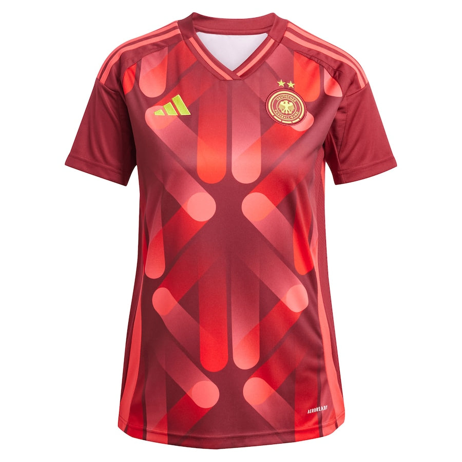 Germany Melanie Leupolz 18 Women's Away Soccer Jersey Euro 2025