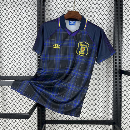 Scotland Retro Home Soccer Jersey 1994-1996