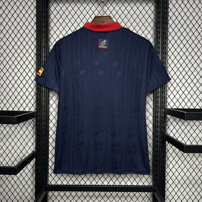 Spain Retro Away Soccer Jersey Euro Cup 1996