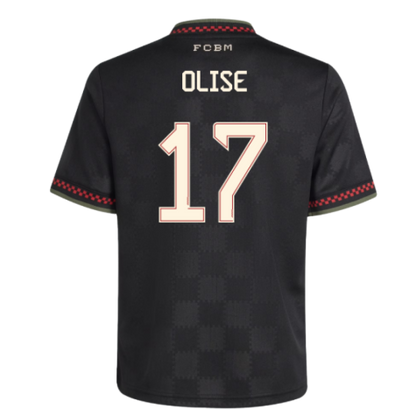 Bayern Munich Michael Olise 17 Kids Third Soccer Jersey 2025-2026
