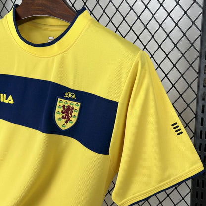 Scotland Retro Away Soccer Jersey 2002-2003