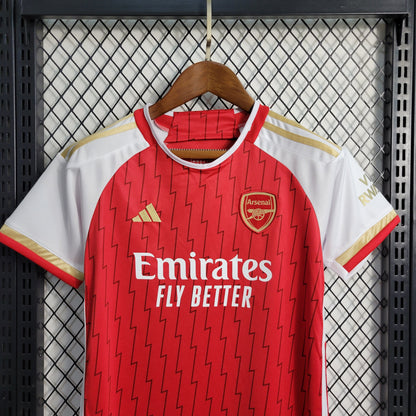 Arsenal Bukayo Saka 7 Kids Home Soccer Jersey 2023/24