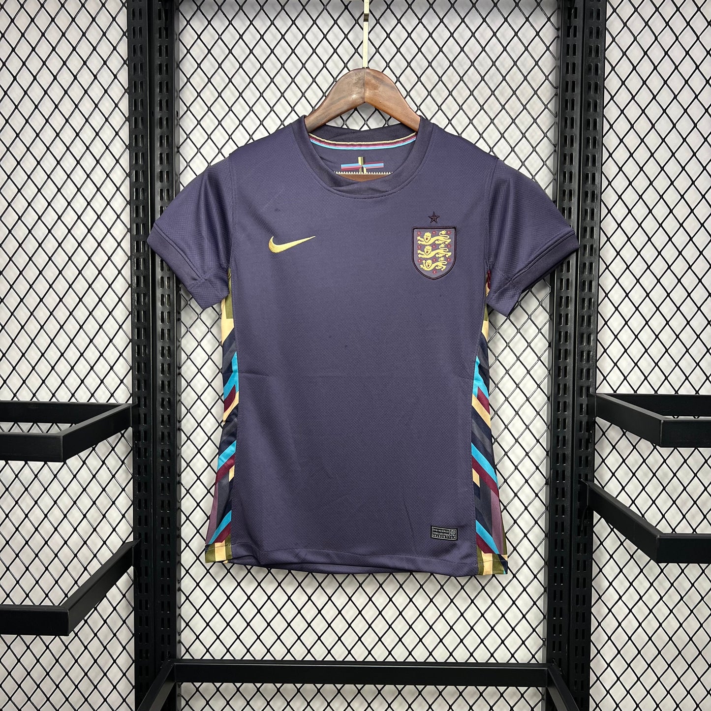 Women's England Away Soccer Jersey UEFA Euro 2024