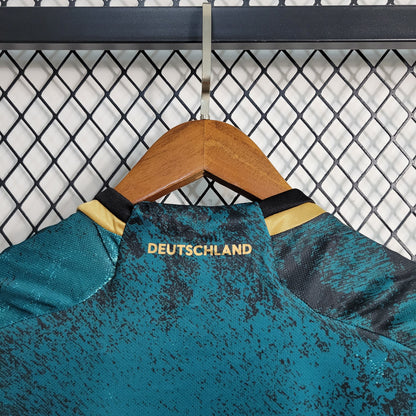 Germany Sophia Kleinherne 4 Away Soccer Jersey World Cup 2023