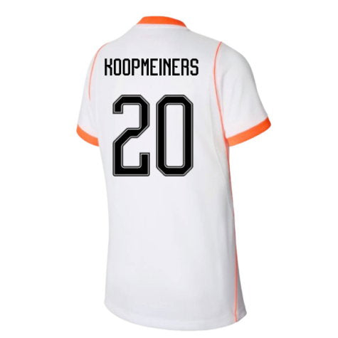 Netherlands Teun Koopmeiners 20 Away Soccer Jersey World Cup 2026