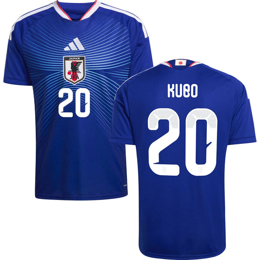Japan Takefusa Kubo 20 Home Soccer Jersey World Cup 2026