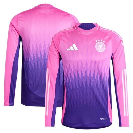 Germany Long Sleeve Away Soccer Jersey UEFA Euro 2024
