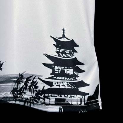 Japan Ink Landscape Limited Edition Soccer Jersey 2023/24 - White