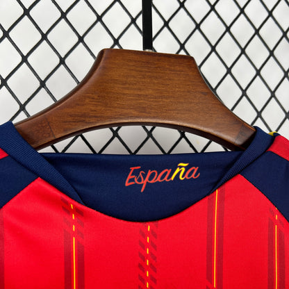 Spain Kids Home Soccer Jersey World Cup 2026