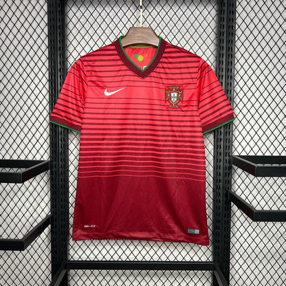 Portugal Cristiano Ronaldo 7 Retro Home Soccer Jersey World Cup 2018