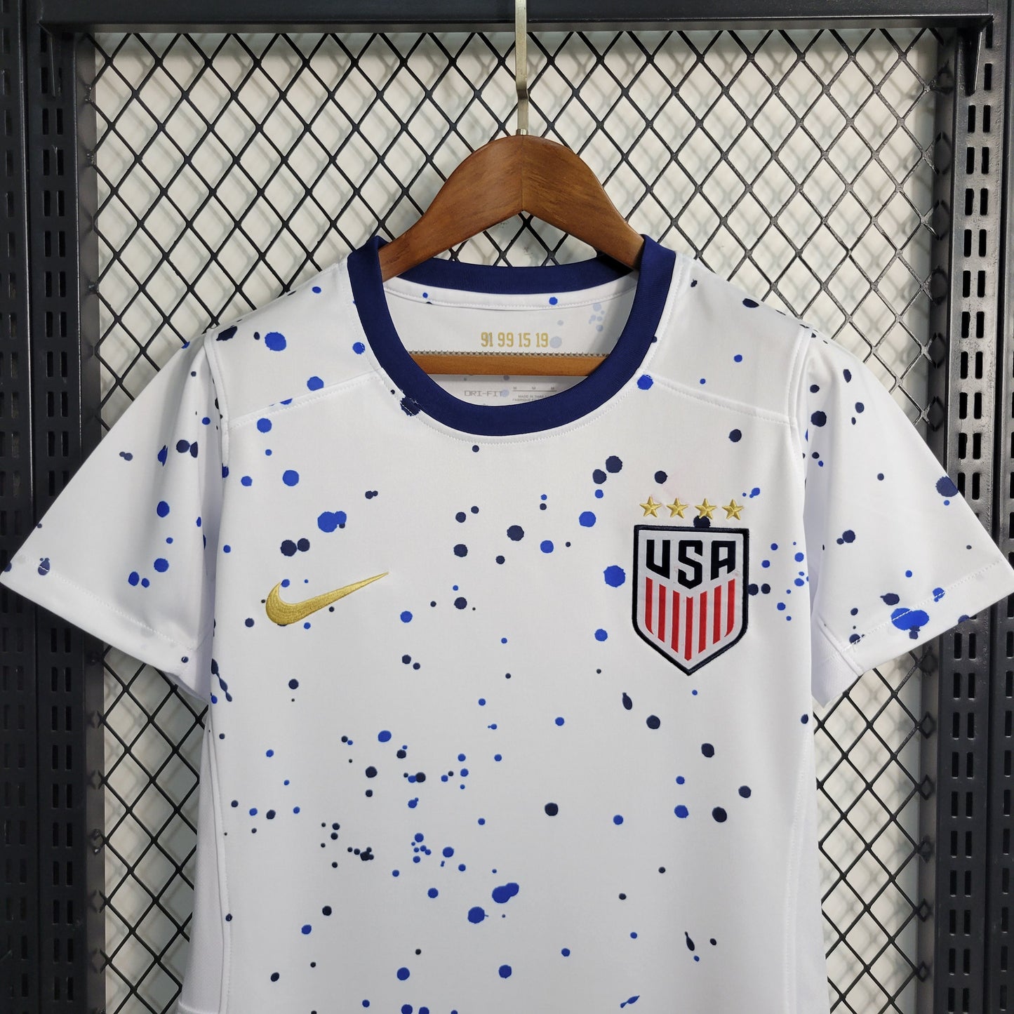 USA Women's Aubrey Kingsbury 21 Home Soccer Jersey World Cup 2023
