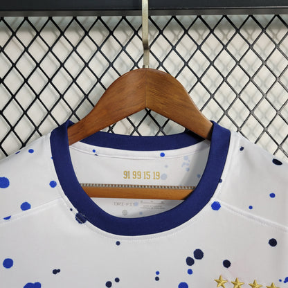 USA Women's Julie Ertz 8 Home Soccer Jersey World Cup 2023