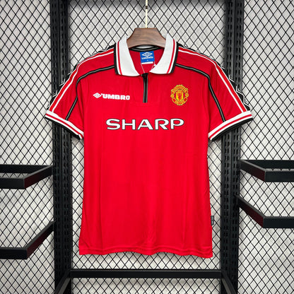Manchester United Cristiano Ronaldo 7 Retro Home Soccer Jersey 1998-1999