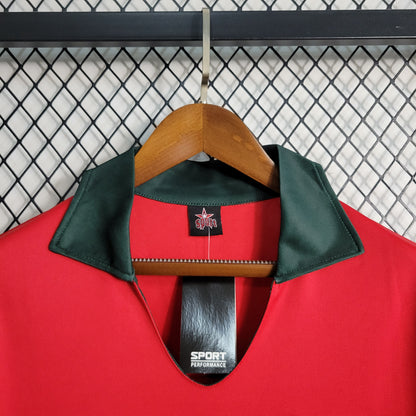 Portugal Retro Home Soccer Jersey UEFA Euro 1972