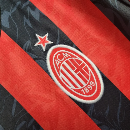 AC Milan Luka Modric 14 Kids Home Soccer Jersey 2025-2026
