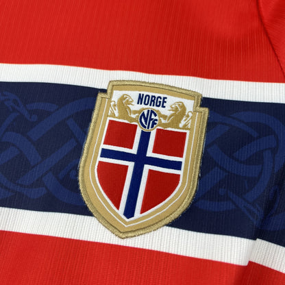 Norway Home Soccer Jersey World Cup 2026
