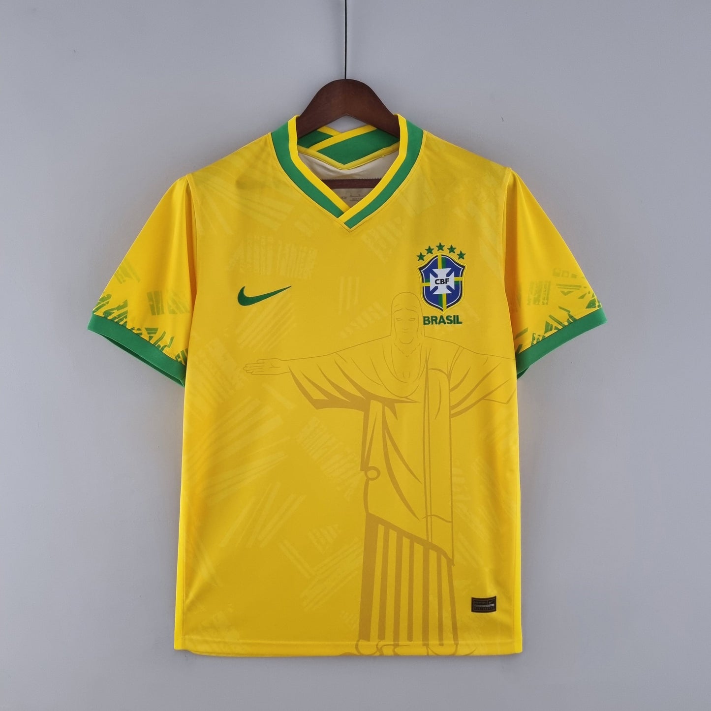 Brazil Classic Soccer Jersey 2022/23 - Yellow