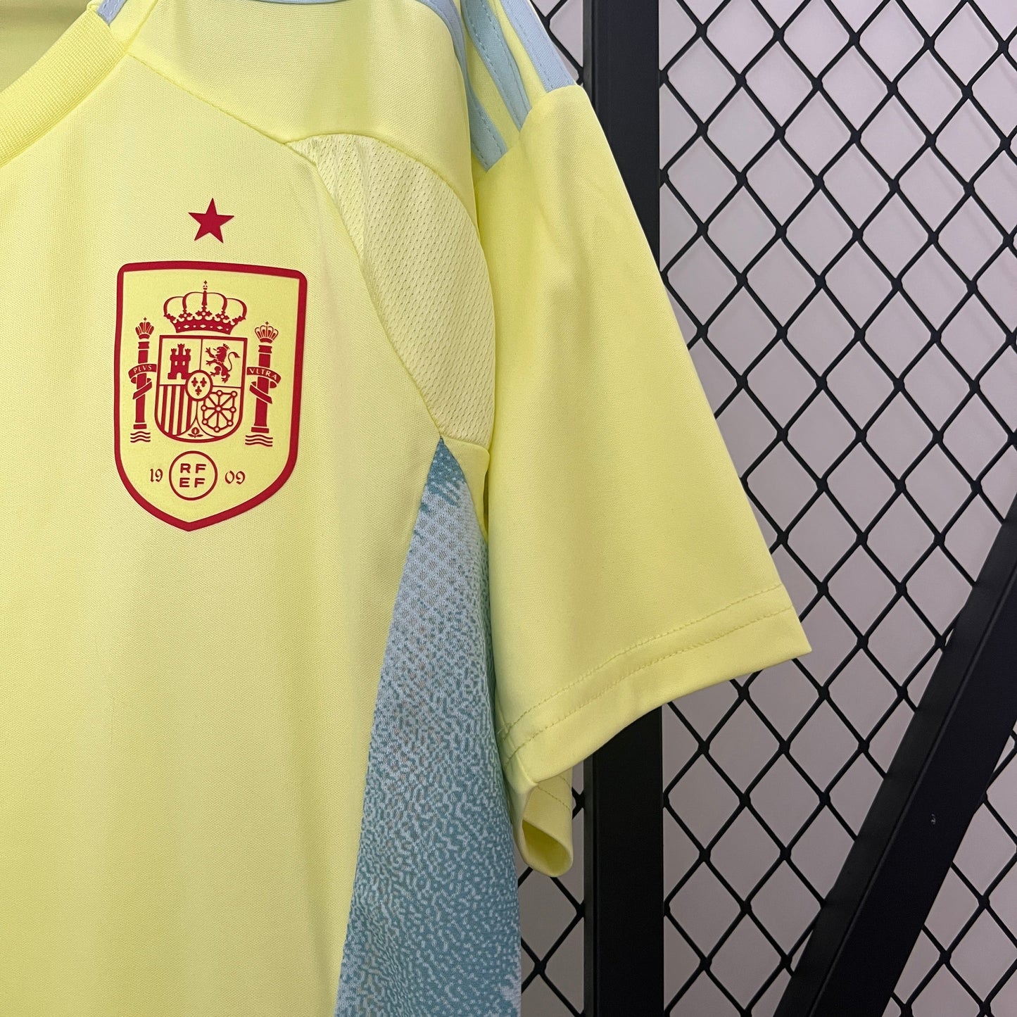 Spain Alvaro Morata 7 Away Soccer Jersey Euro 2024