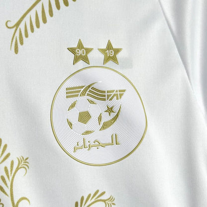 Algeria x Karakou Special Edition Soccer Jersey 2024/25 - White