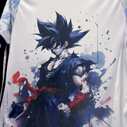 Japan Dragon Ball Goku Limited Edition Soccer Jersey 2016-17 - White