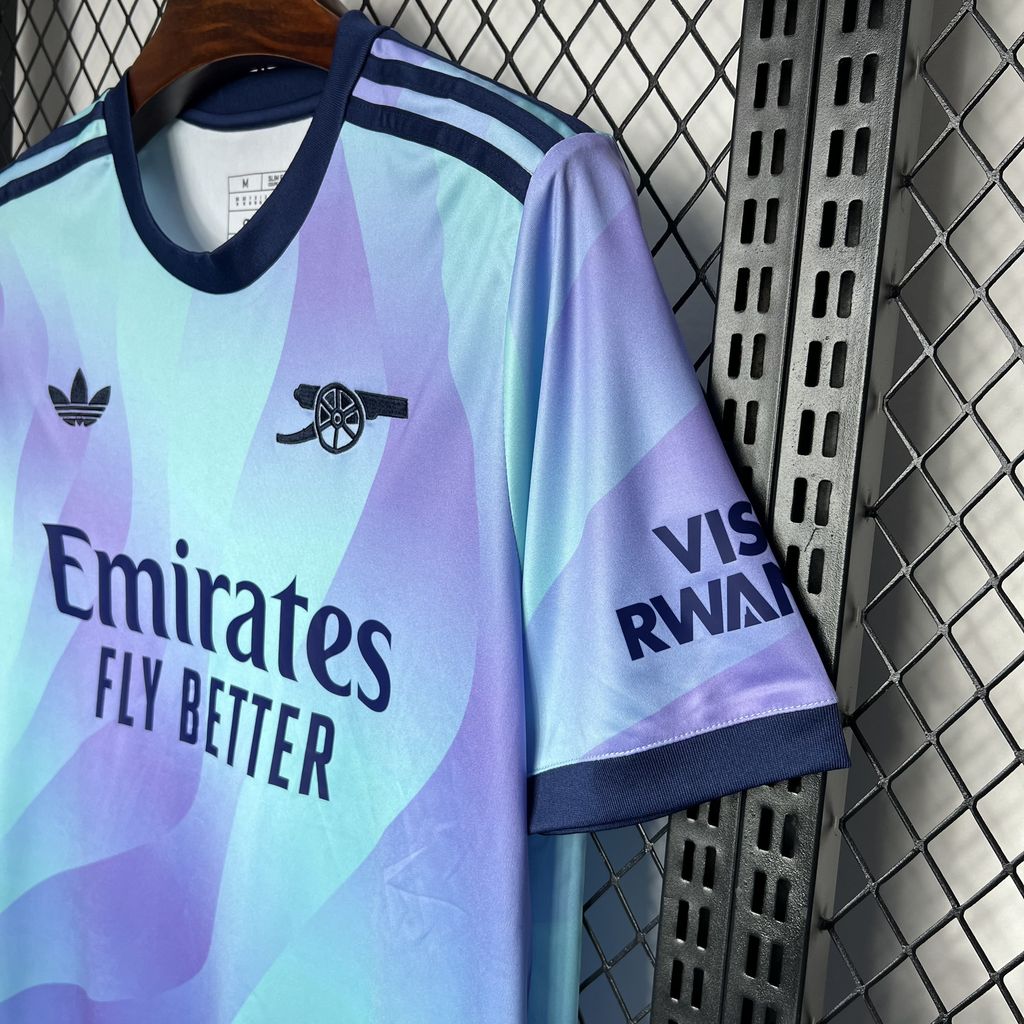 Arsenal Declan Rice 41 Third Soccer Jersey 2024/25