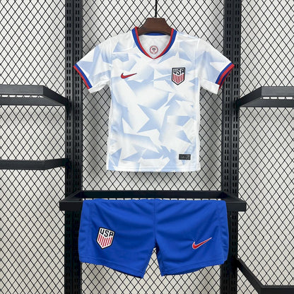 USA Kids Home Soccer Jersey 2025-2026
