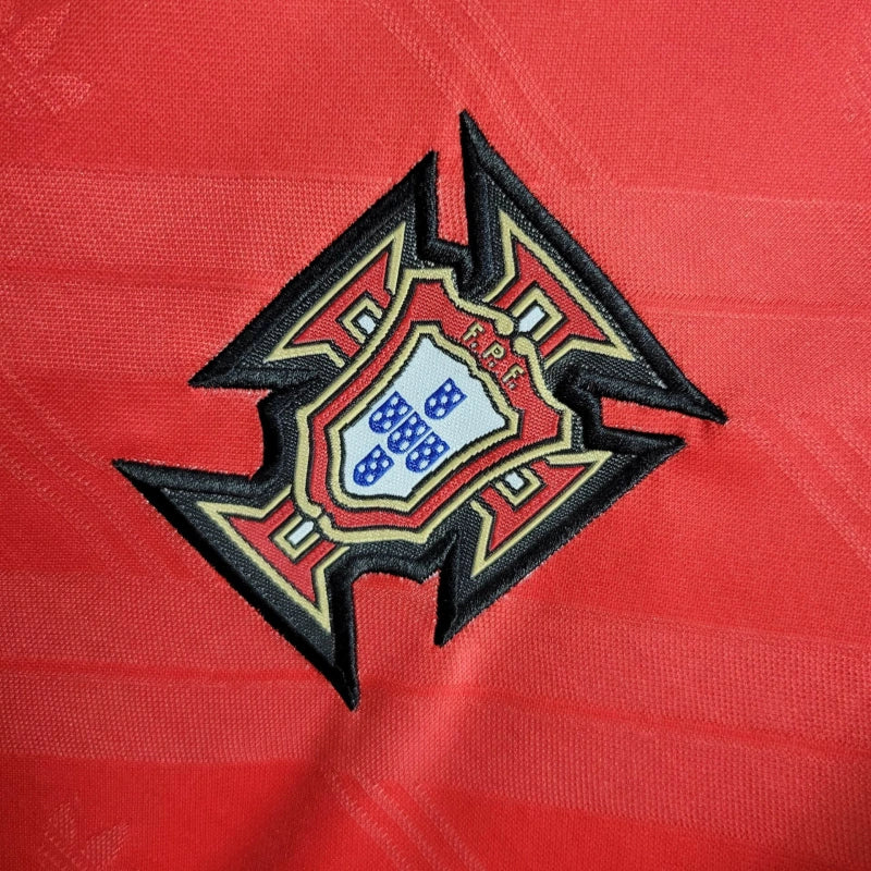Portugal Retro Home Soccer Jersey 1992-1994