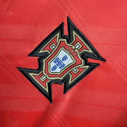 Portugal Retro Home Soccer Jersey 1992-1994