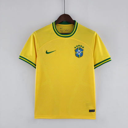 Brazil Concept Soccer Jersey 2022/23 - Yellow
