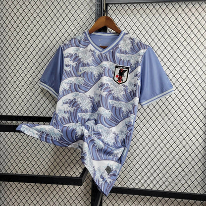 Japan Kanagawa Hokkaido Limited Edition Soccer Jersey 2023/24 - Blue