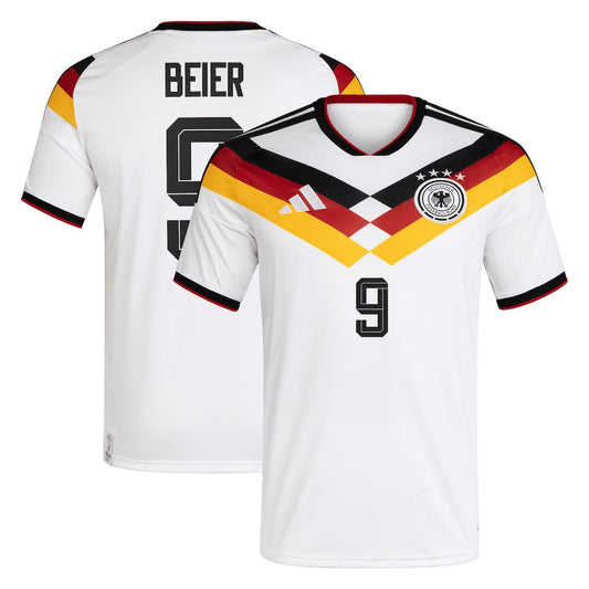 Germany Maximilian Beier 9 Home Soccer Jersey World Cup 2026