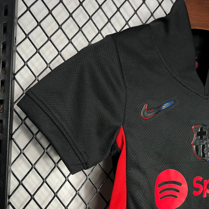 FC Barcelona Raphinha 11 Away Soccer Jersey Kids Kit 2024-2025