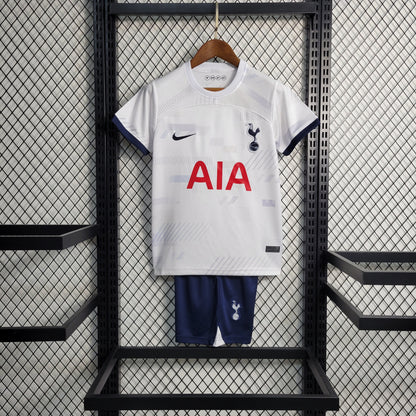Tottenham Hotspur Son Heung-min 7 Kids Home Soccer Jersey 2023/24