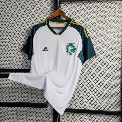 Saudi Arabia Away Soccer Jersey 2023/24 - White