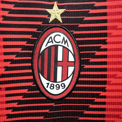 AC Milan Christian Pulisic 11 Home Soccer Jersey 2023/24