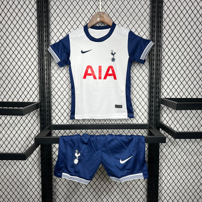 Tottenham Hotspur Son Heung-min 7 Kids Home Soccer Jersey 2024/25