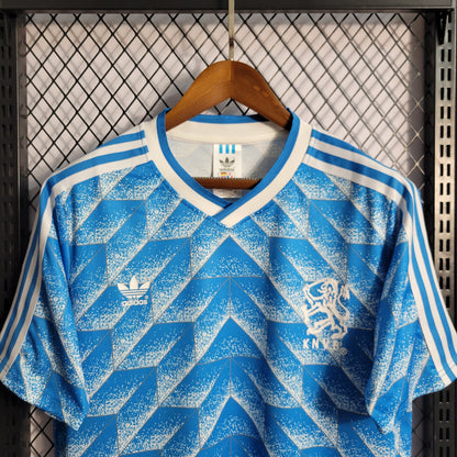 Netherlands Away Retro Soccer Jersey EURO 1988