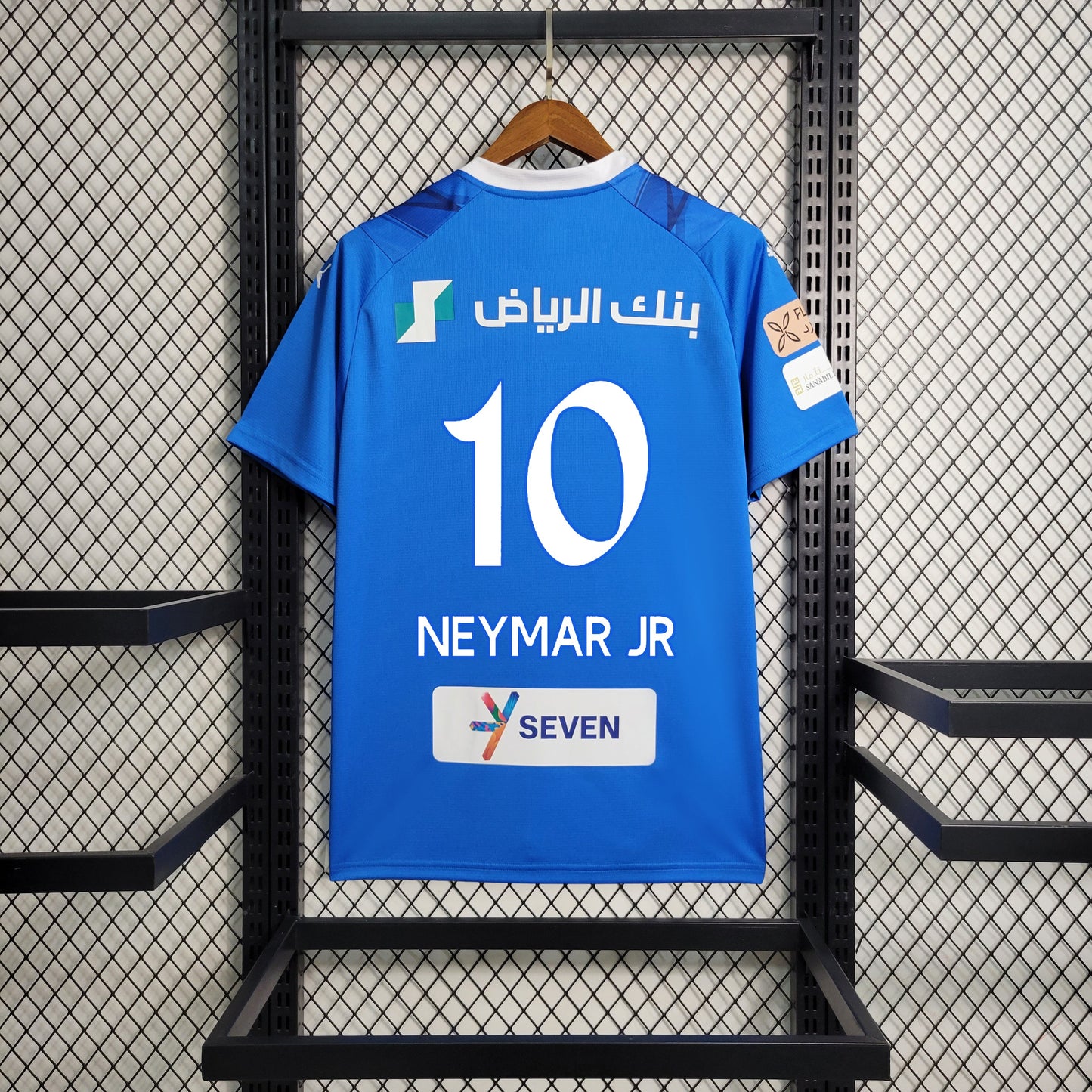 Al-Hilal Saudi Neymar Jr 10 Kids Home Soccer Jersey 2023/24