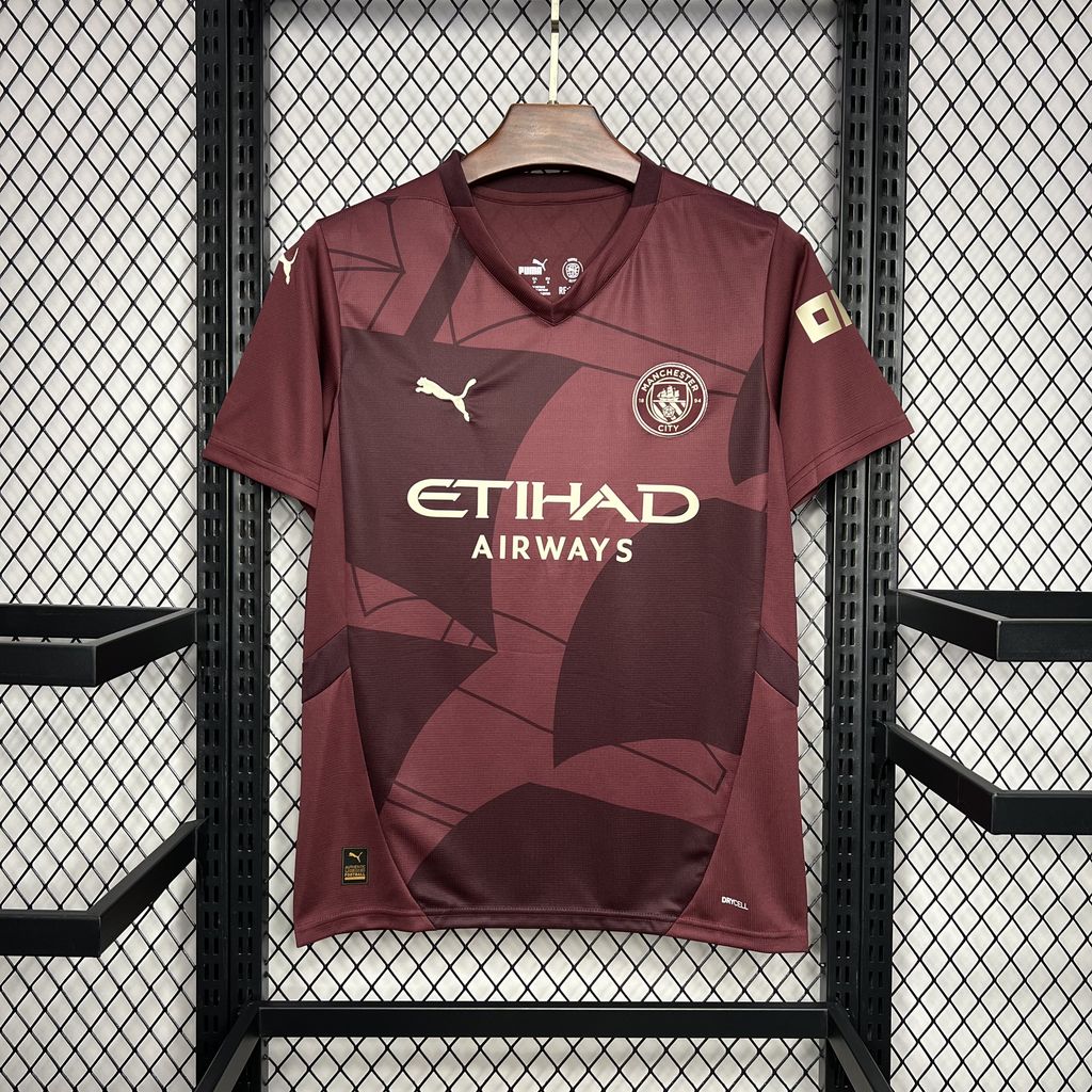 Manchester City Julián Álvarez 19 Third Soccer Jersey 2024/25