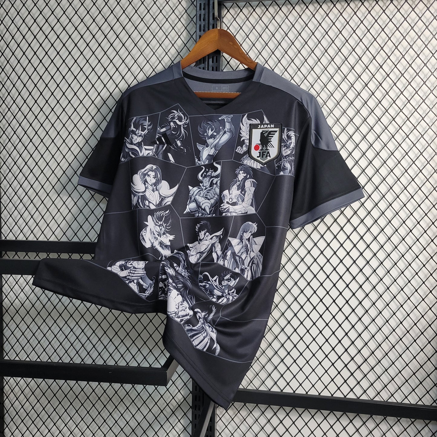 Japan Anime Saint Limited Edition Soccer Jersey 2023/24 - Black