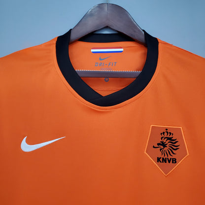 Netherlands Home Retro Soccer Jersey World Cup 2010