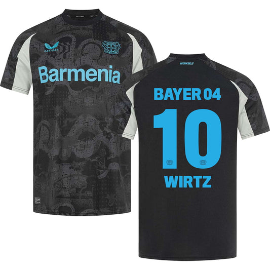 Bayer Leverkusen Florian Wirtz 10 Third Soccer Jersey 2024/25