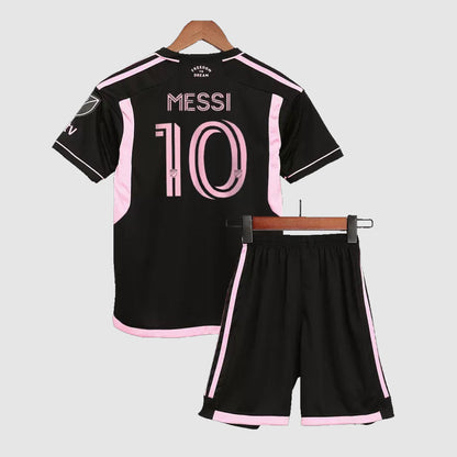 Inter Miami Lionel Messi 10 Kids Away Soccer Jersey 2023/24