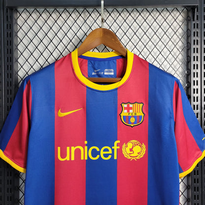 FC Barcelona Lionel Messi 10 Retro Home Soccer Jersey 2010-2011