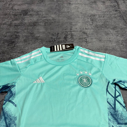 Germany Kids Goalkeeper Soccer Jersey World Cup 2026 - Blue
