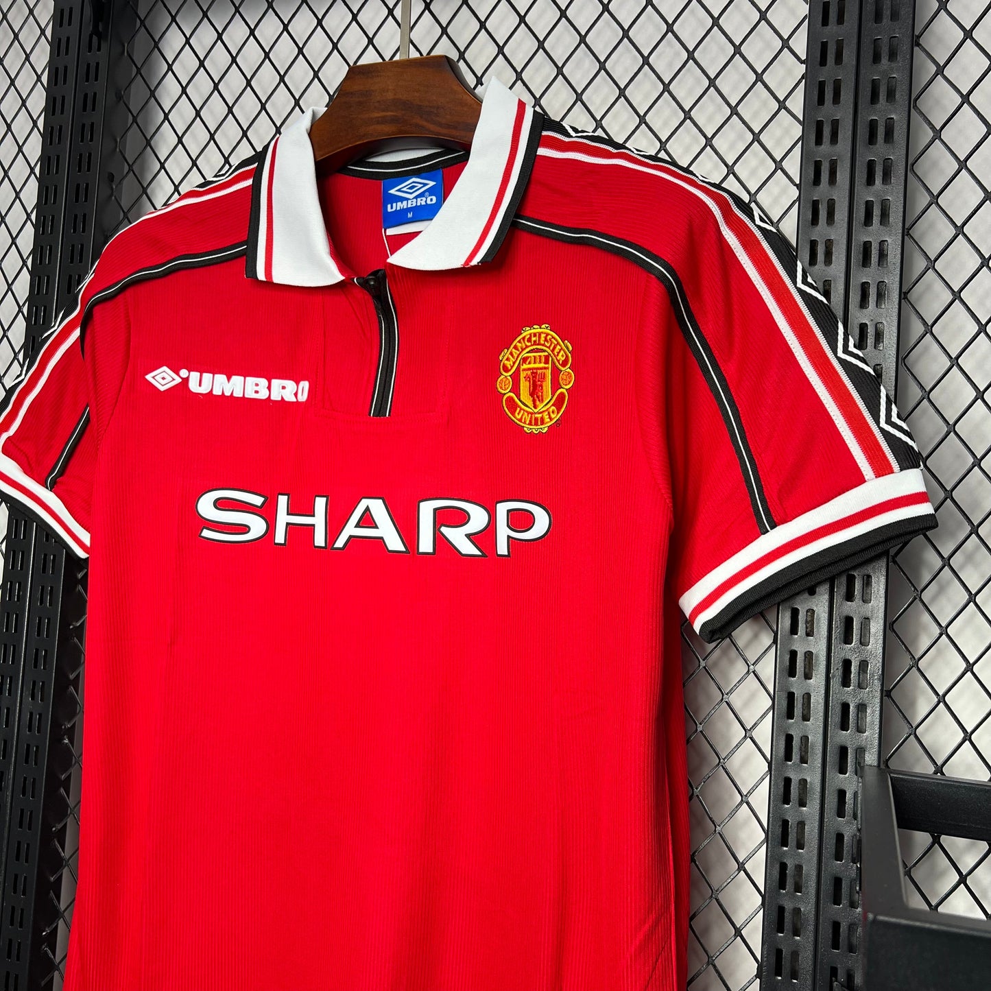 Manchester United Cristiano Ronaldo 7 Retro Home Soccer Jersey 1998-1999