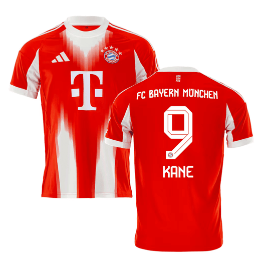 Bayern Munich Harry Kane 9 Home Soccer Jersey 2025-2026