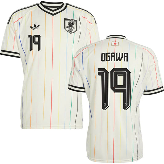 Japan Koki Ogawa 19 Away Soccer Jersey World Cup 2026